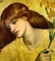Sancta Lilias Hermandad Prerrafaelita Dante Gabriel Rossetti